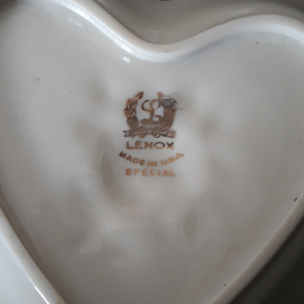Lenox Heart Shaped Dish - Picture 2 of 2